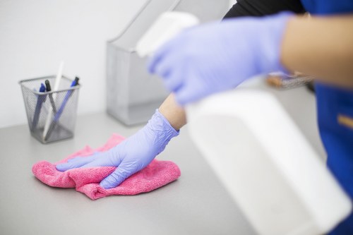 Professional upholstery cleaning for a sofa in a Marylebone home