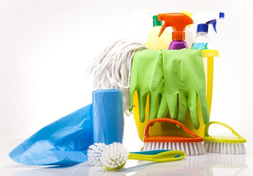Kitchen and bathroom deep clean in Marylebone property