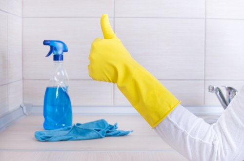 Commercial move out cleaning for an office near Marylebone