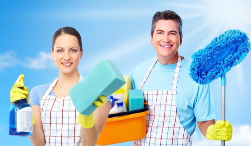 Office and communal area cleaning in central Marylebone