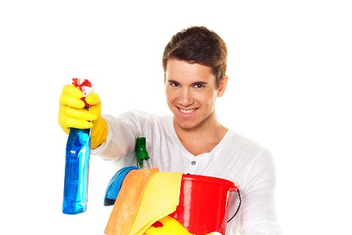 Local cleaning team preparing a Marylebone property for new occupants